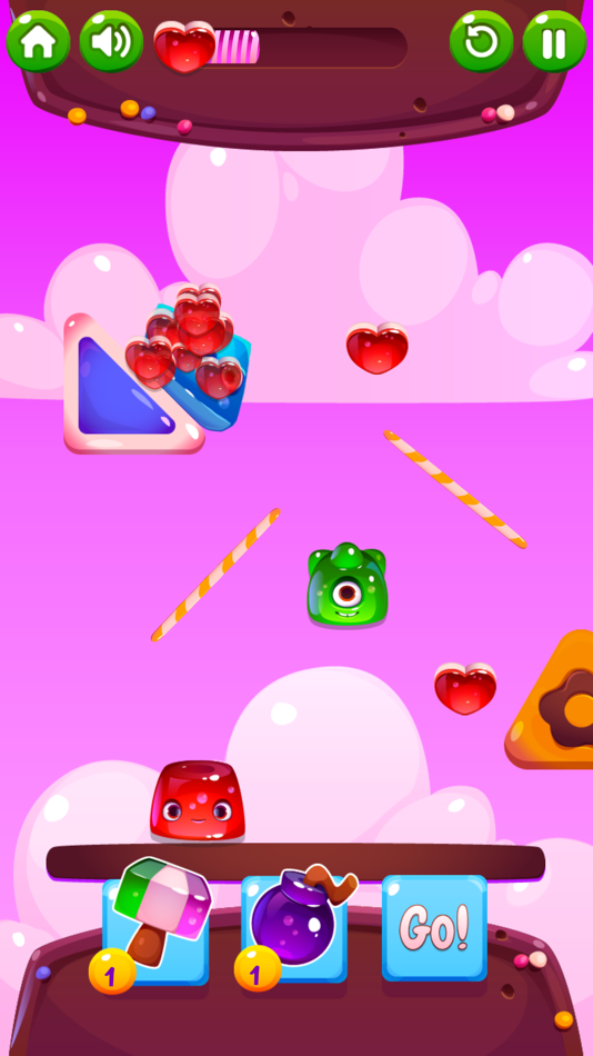 #1. Red & Blue Blob Lover Hero (iOS) 由: Hoang Thi Na