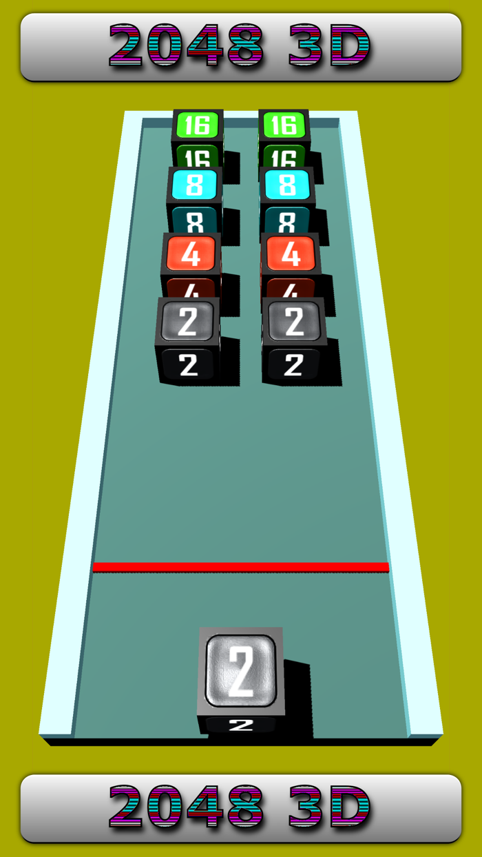 2048 3D - Original Cube Game