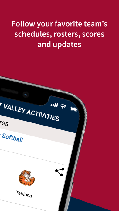 APA West Valley Activities Screenshot