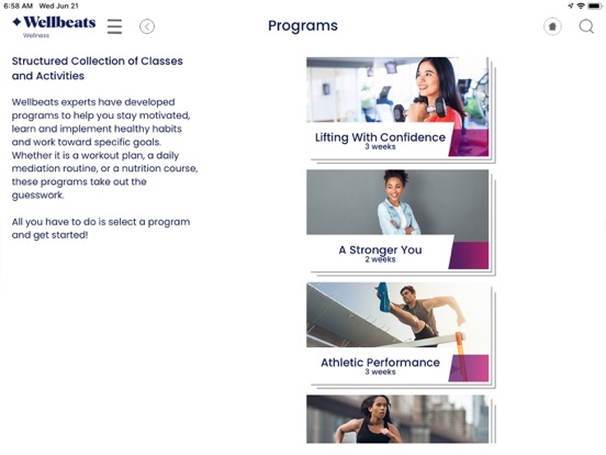 Screenshot #5 pour Wellbeats Onsite