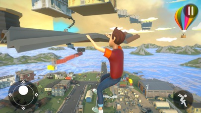 Only Jump Up Sky Parkour Game Screenshot