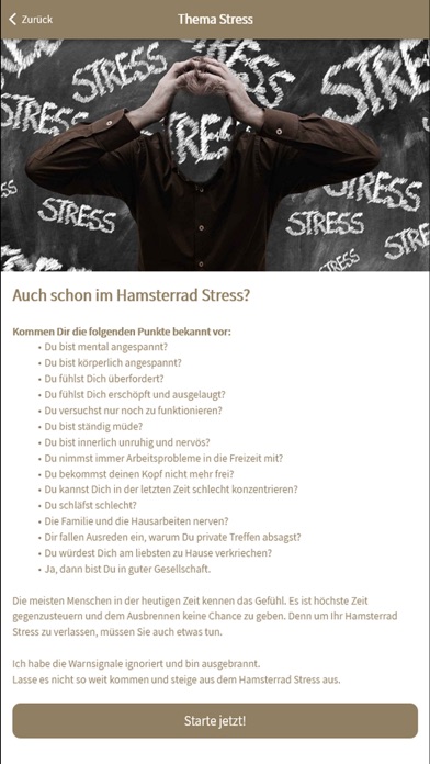 kein Stress Screenshot