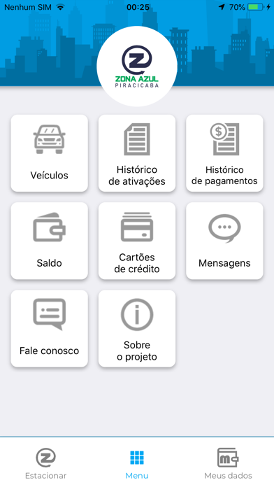 Zona Azul Piracicaba Screenshot