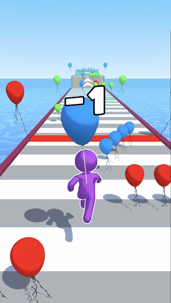 B52 Balloon Stick Run