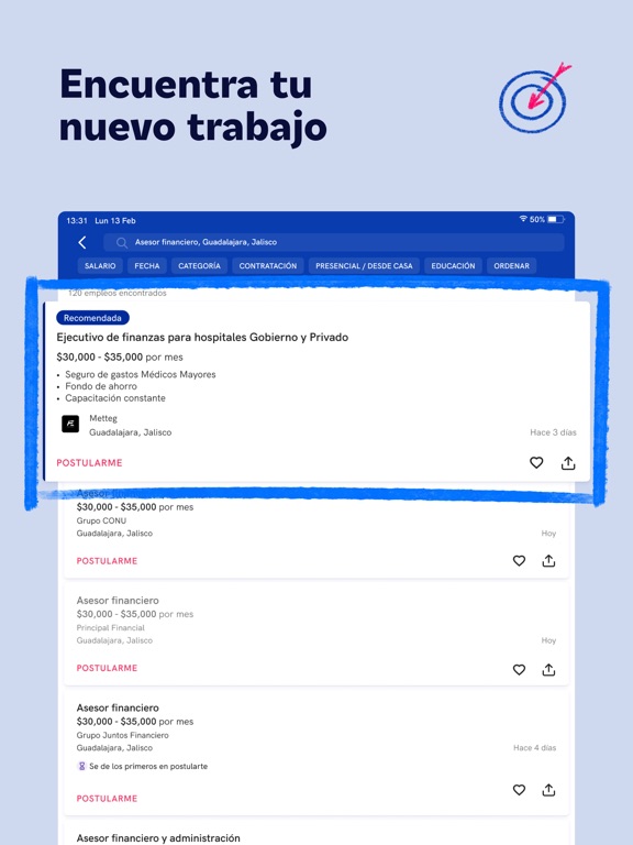 Screenshot #4 pour OCC: Tu próximo trabajo aquí