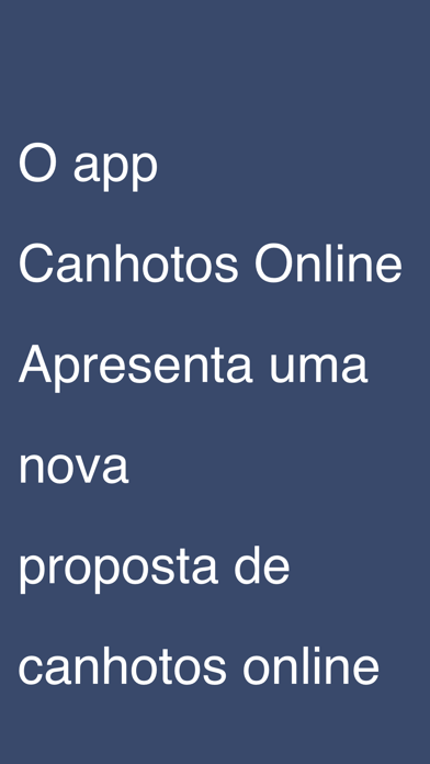 Canhotos Online Screenshot