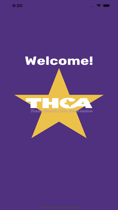 Texas Health Care Association Screenshot