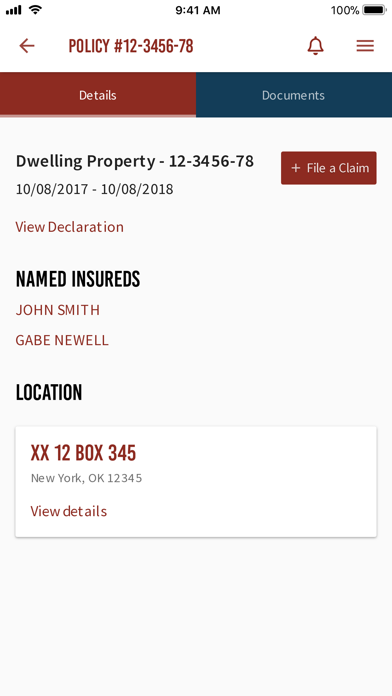 FMT Insurance Screenshot