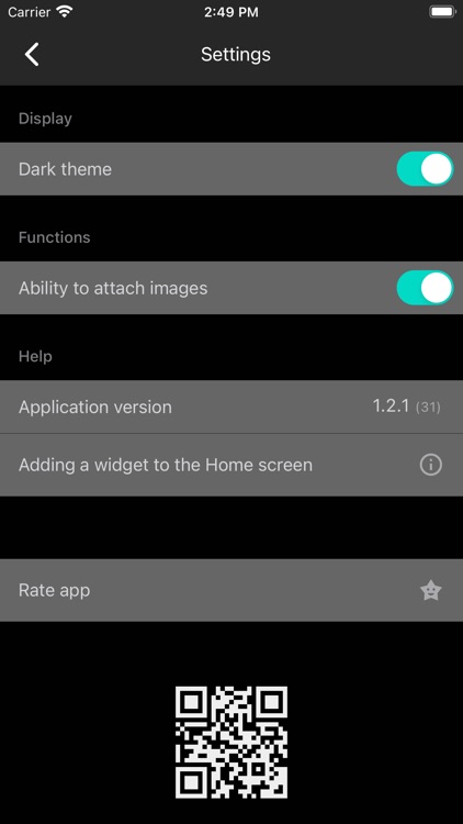 Create QR Codes + Widget screenshot-5