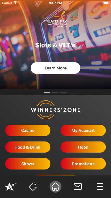Century Casinos Canada Screenshot