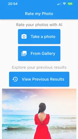 Game screenshot Rate my Photo with AI apk
