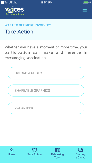 Voices For Vaccines Screenshot