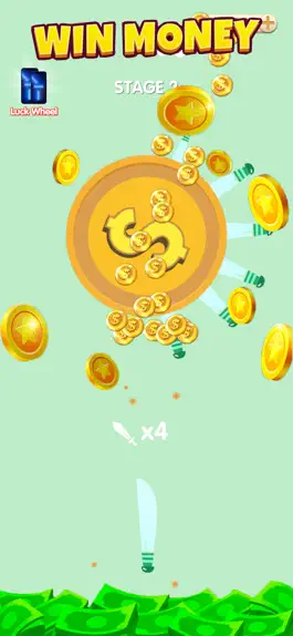 Game screenshot Money Knife: Make Money Game mod apk