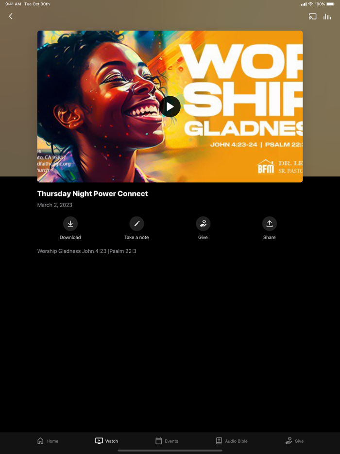 Blessed Faith Ministries