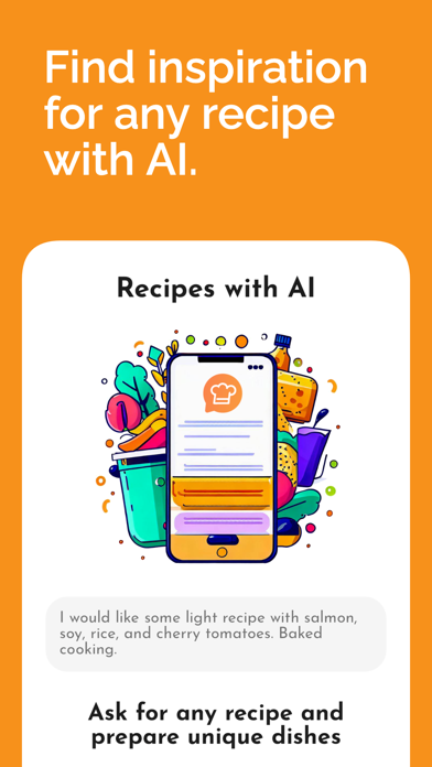 Recipes with AI Screenshot