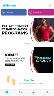 yogesh fitness iphone screenshot 1