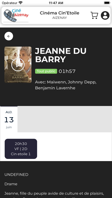 Aizenay Cinétoile Screenshot