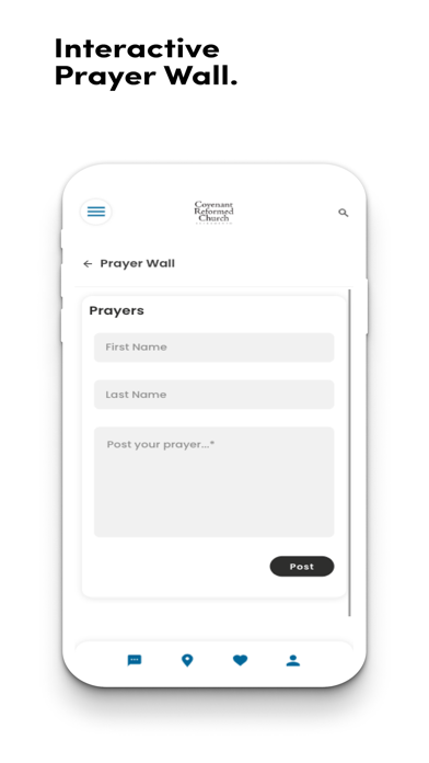 Covenant Reformed Church Screenshot