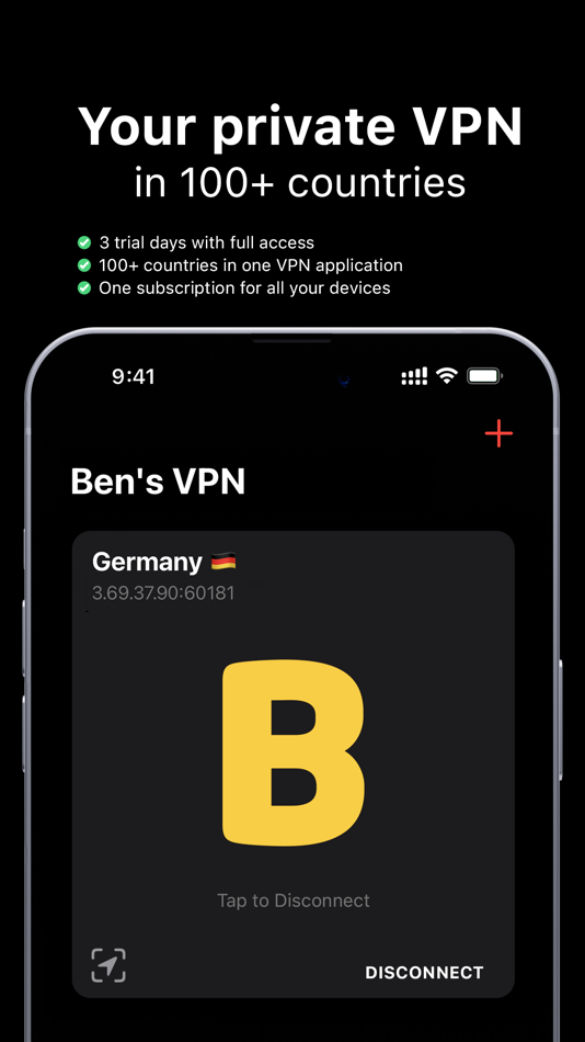 #1. Ben's VPN (macOS) 由: KONDAKOV&GORIN LLC