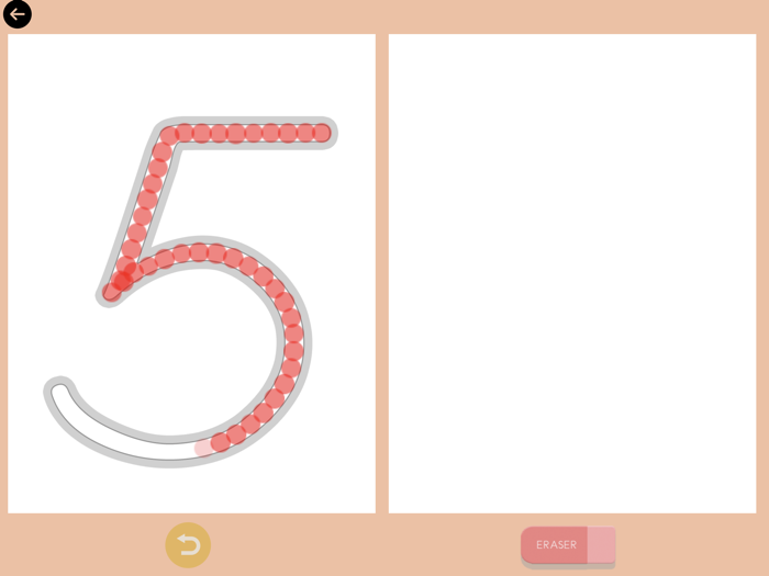 Montessori Number Tracing