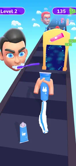 Game screenshot Toothpaste Run apk