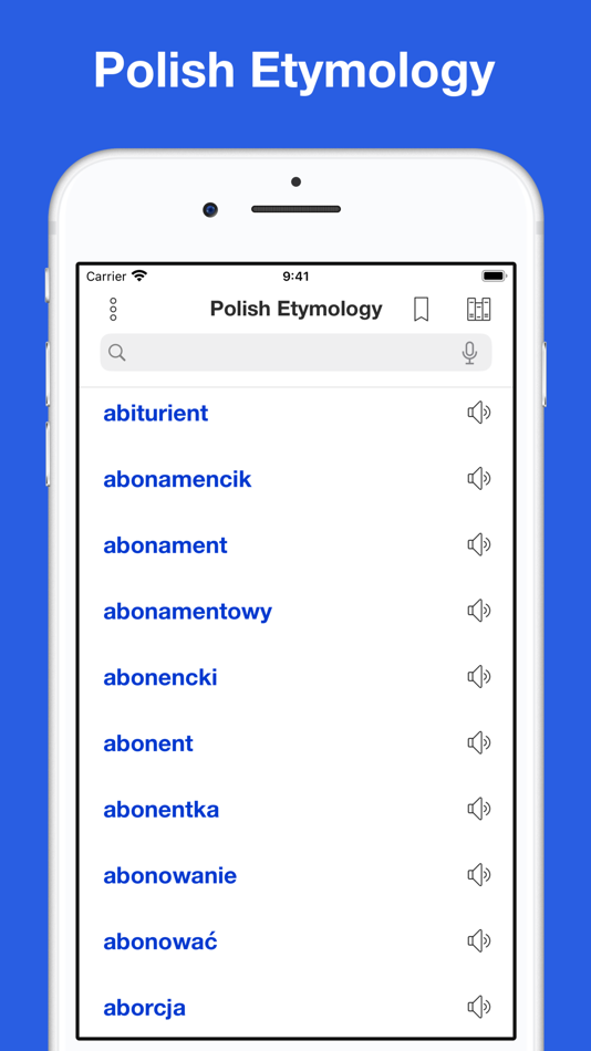 Polish etymology and origins - 2.0 - (iOS)