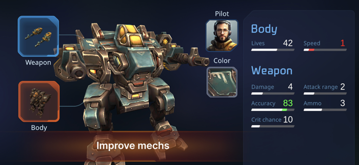 Concern Armored Front