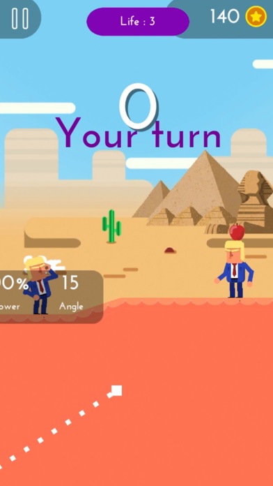 Archery battle - Throw master Screenshot