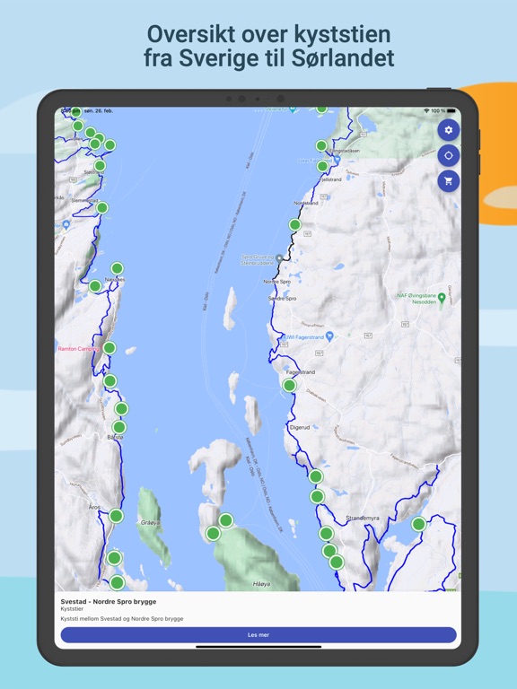 Oslofjorden Båt og Turguide iPad screenshot