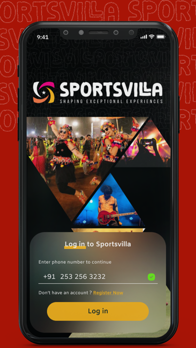 Sportsvilla - Events & Sport Screenshot