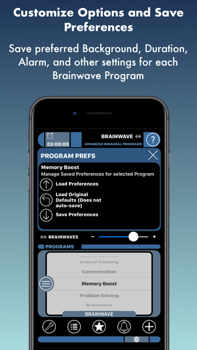 BrainWave: 37 Binaural Series™ Screenshot