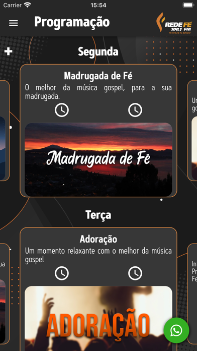 Rede Fé FM 100,1 Screenshot