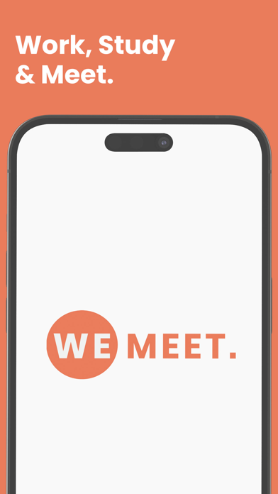 WeMeet. - Work, Study & Meet. Screenshot