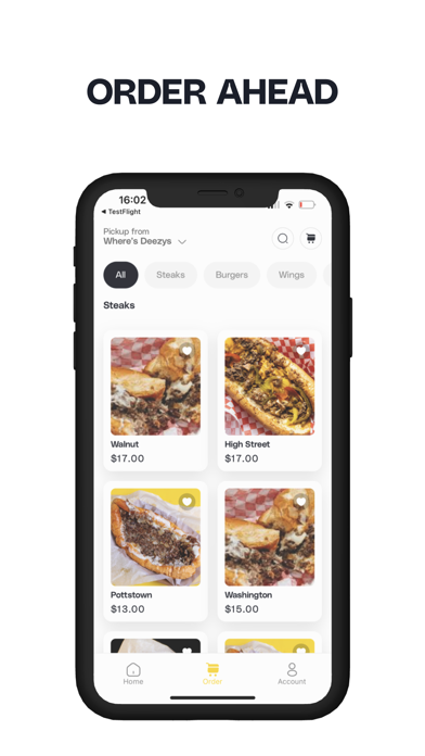 Deezy’s Famous Cheesesteaks Screenshot