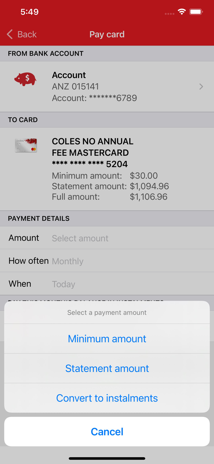 Coles Mobile Wallet