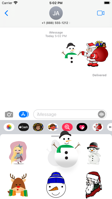 Screenshot #3 pour Décoration de message de Noël
