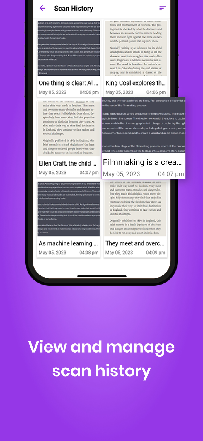 Photo to text converter - OCR