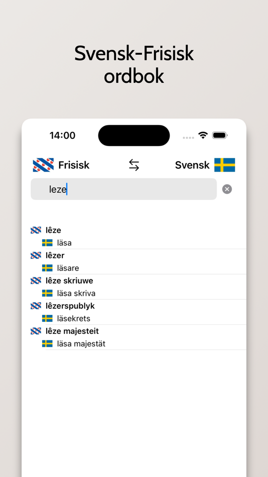 #3. Frisisk-Svensk ordbok (iOS) 由: FB PUBLISHING LLC