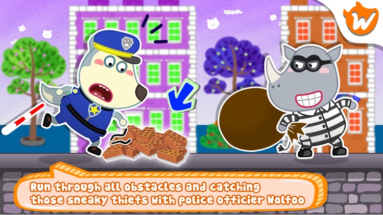 Wolfoo Police And Thief Game screenshot-7
