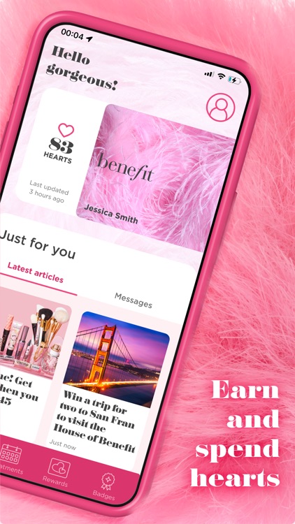 Benefit Loves: Rewards App
