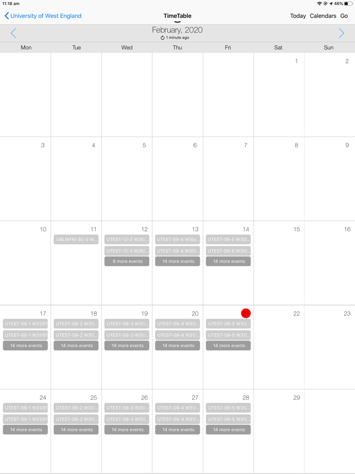 UWE Bristol MyAttendance
