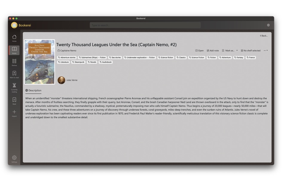 #4. Bookerei (macOS) 由: Dalibor Trisic