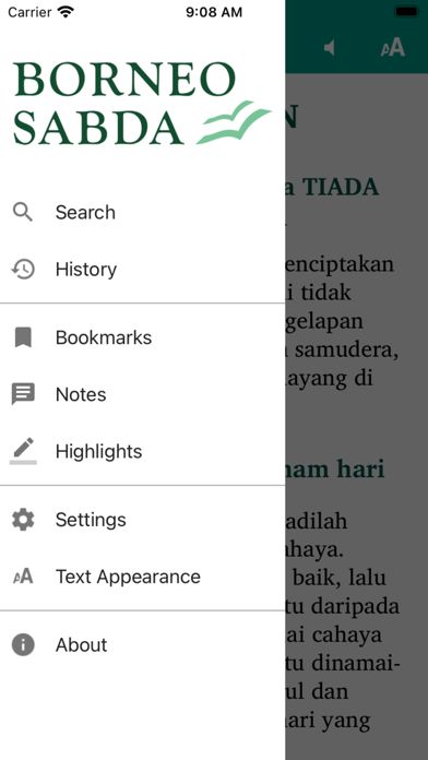 Alkitab Versi Borneo (AVB) Screenshot