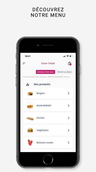 Cour Food Screenshot