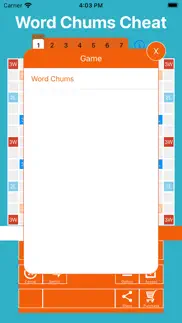 word chums cheat & helper iphone screenshot 4