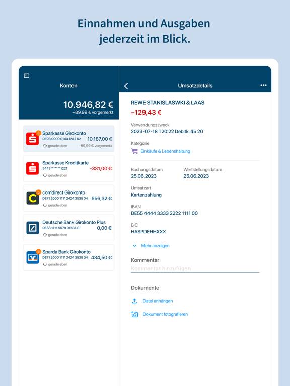 Screenshot #5 pour StarMoney - Banking + Finanzen