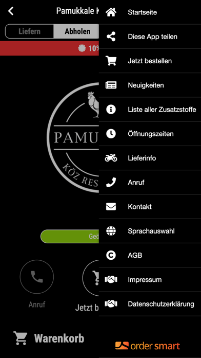Pamukkale Köz Bergedorf Screenshot