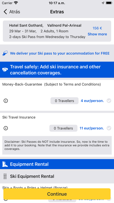 Esquiades.com Screenshot