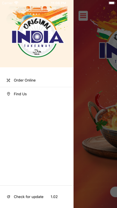 Original Indian Takeaway Screenshot