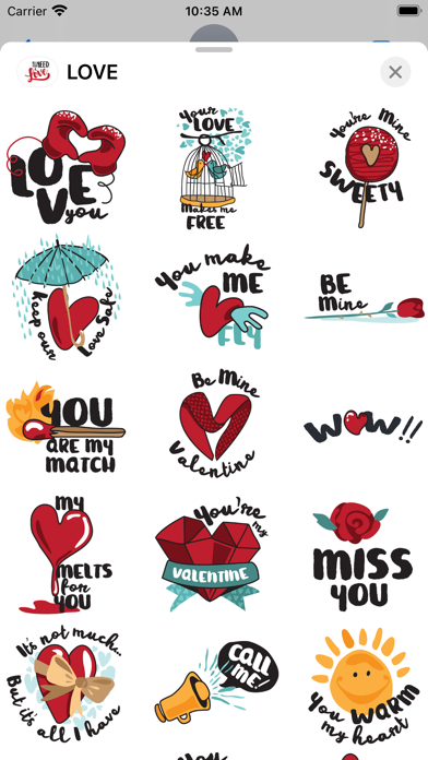 Love Stickers Memes and Emotes Screenshot